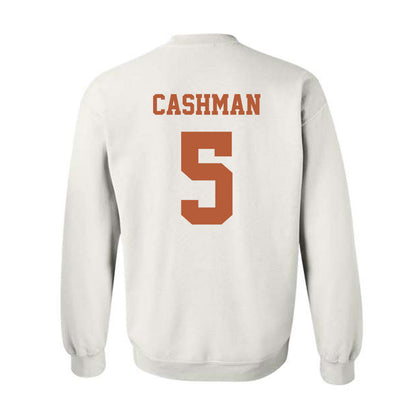 Texas - NCAA Women's Soccer : Ava Cashman - Classic Shersey Crewneck Sweatshirt-3