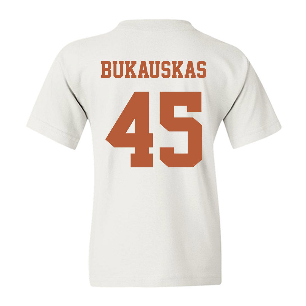 Texas - NCAA Football : Mikey Bukauskas - Classic Shersey Youth T-Shirt-5