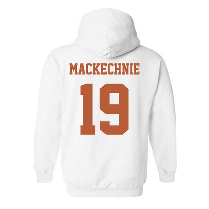 Texas - NCAA Beach Volleyball : Caroline Mackechnie - Classic Shersey Hooded Sweatshirt-4