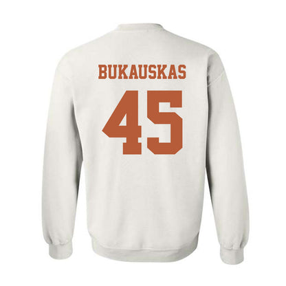 Texas - NCAA Football : Mikey Bukauskas - Classic Shersey Crewneck Sweatshirt-5