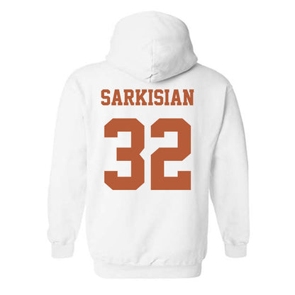 Texas - NCAA Football : Brady Sarkisian - Classic Shersey Hooded Sweatshirt-5