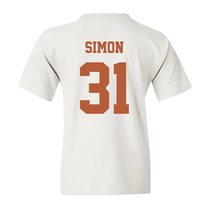 Texas - NCAA Football : James Simon - Classic Shersey Youth T-Shirt-5