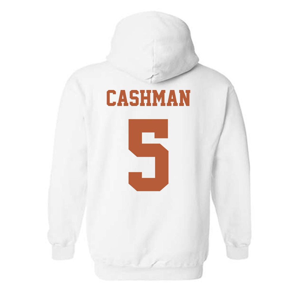 Texas - NCAA Women's Soccer : Ava Cashman - Classic Shersey Hooded Sweatshirt-4