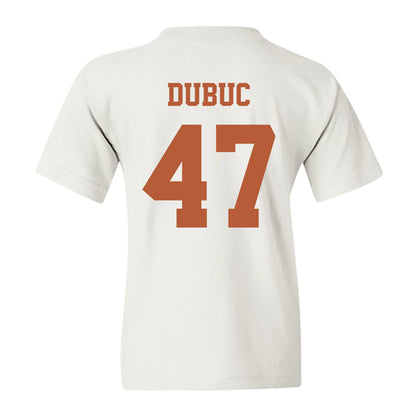 Texas - NCAA Football : Trey Dubuc - Classic Shersey Youth T-Shirt-5