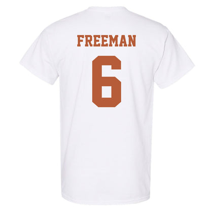Texas - NCAA Men's Basketball : Elyjah Freeman - Classic Shersey T-Shirt-4