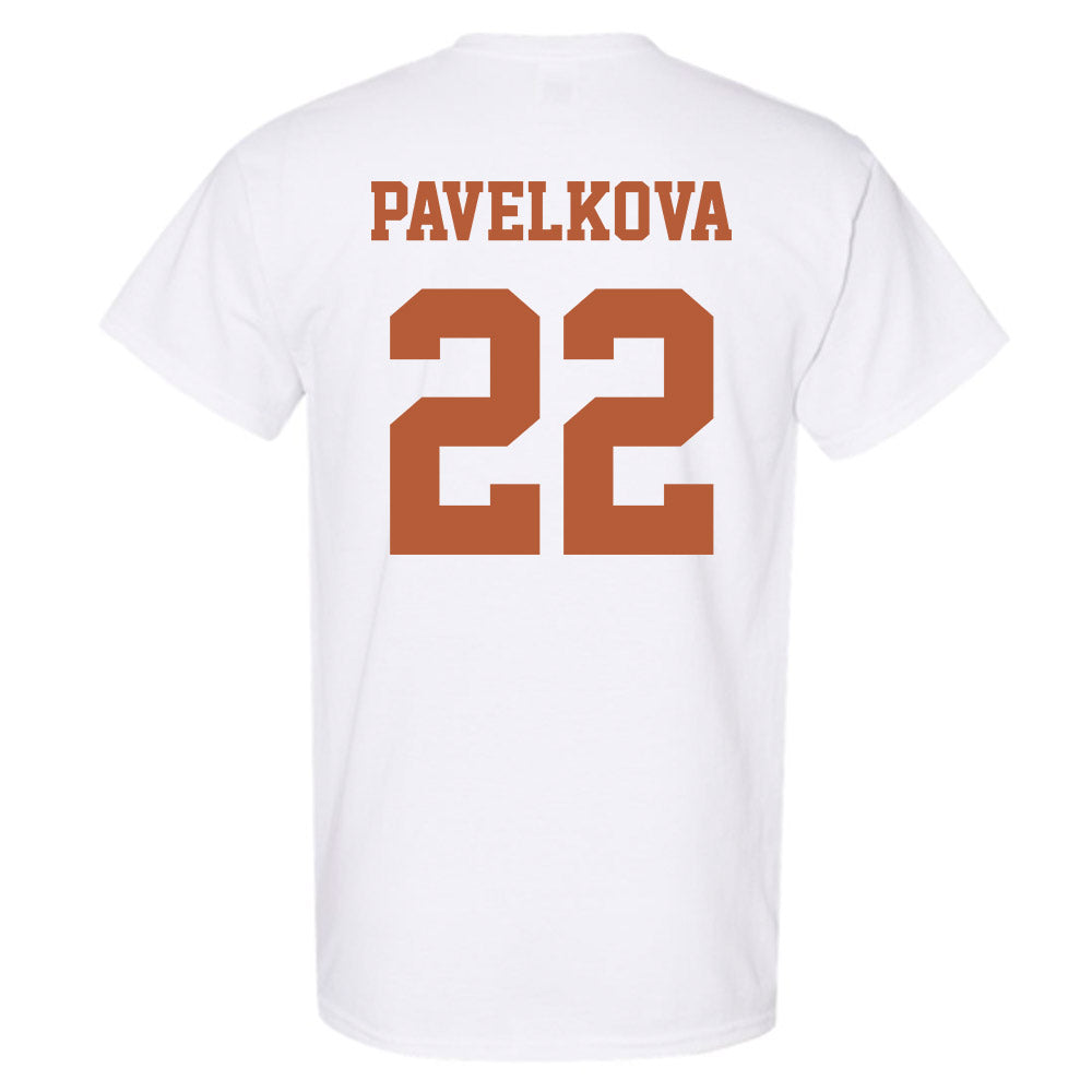 Texas - NCAA Beach Volleyball : Anna Pavelkova - Classic Shersey T-Shirt-4