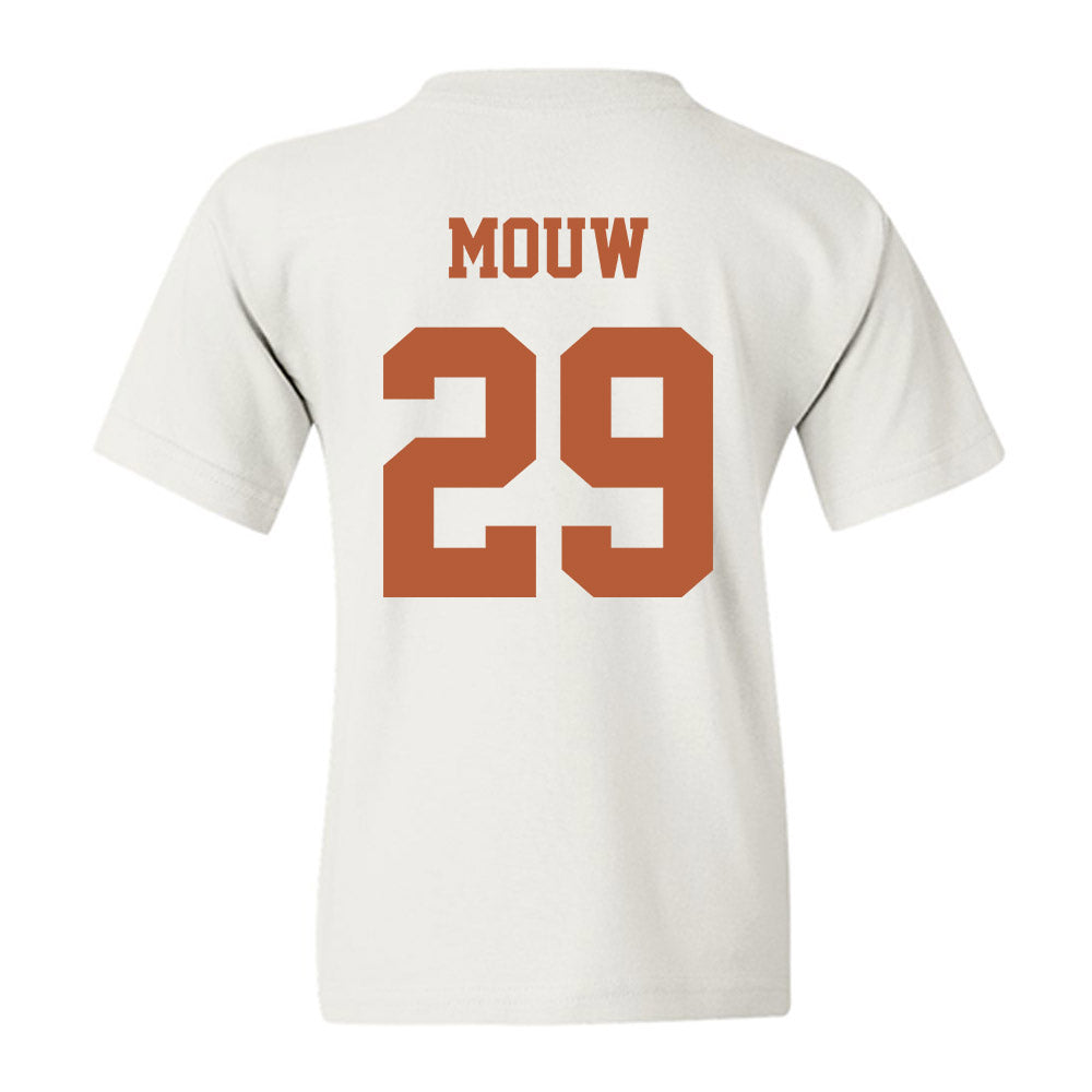 Texas - NCAA Women's Soccer : Paige Mouw - Classic Shersey Youth T-Shirt-4