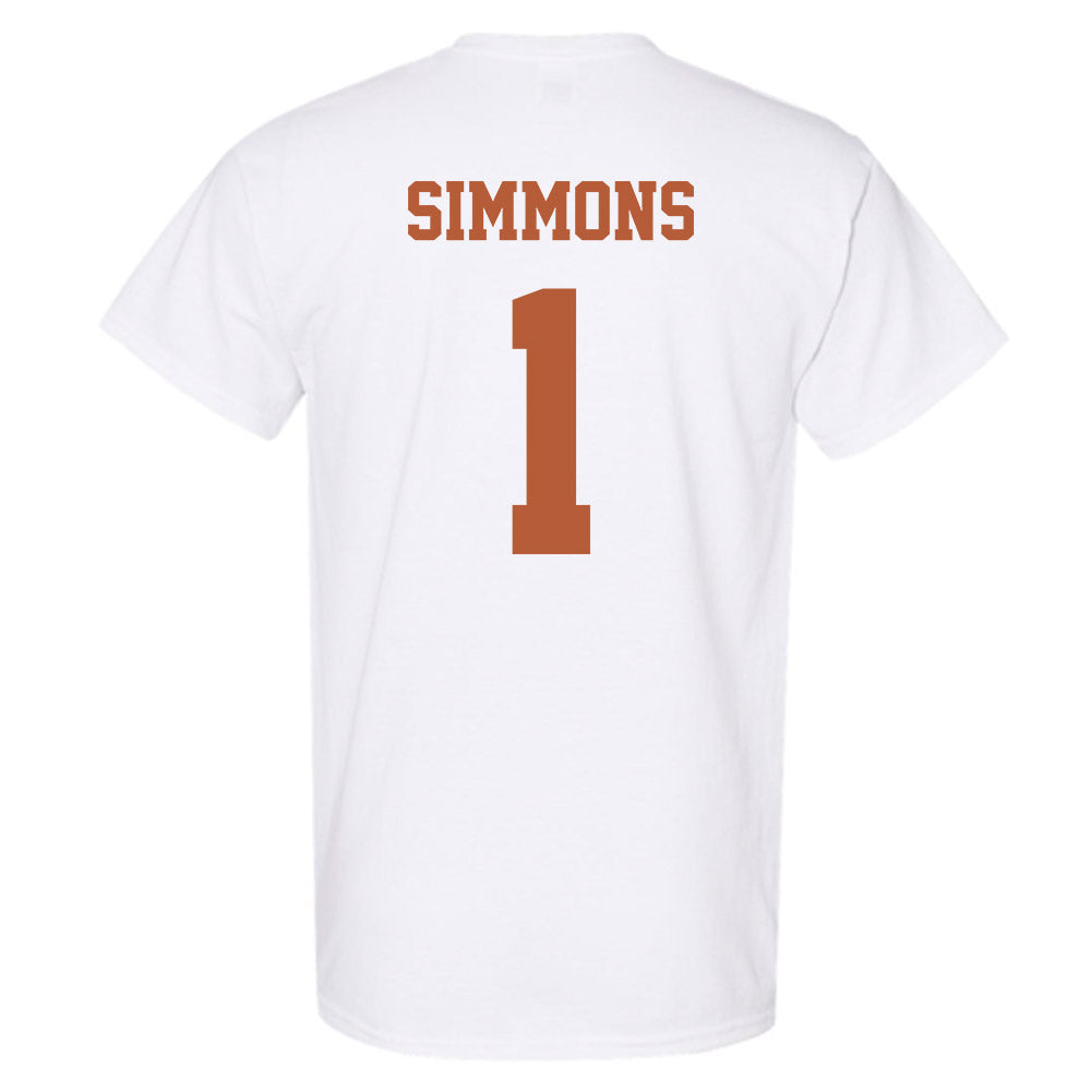 Texas - NCAA Football : Colin Simmons - Classic Shersey T-Shirt-5
