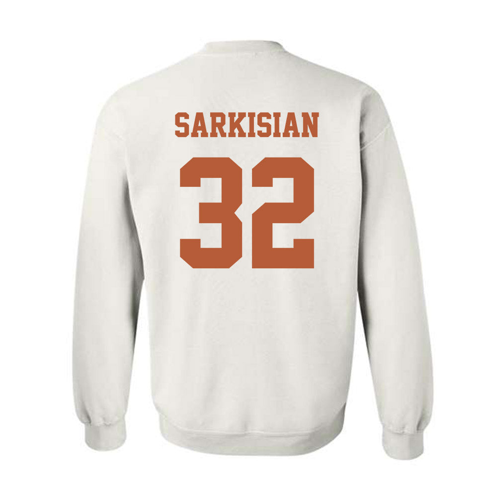 Texas - NCAA Football : Brady Sarkisian - Classic Shersey Crewneck Sweatshirt-4