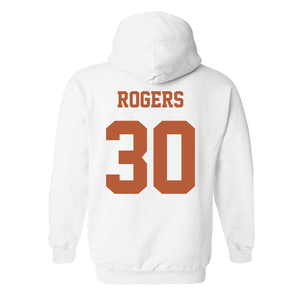 Texas - NCAA Baseball : Kaleb Rogers - Classic Shersey Hooded Sweatshirt-5
