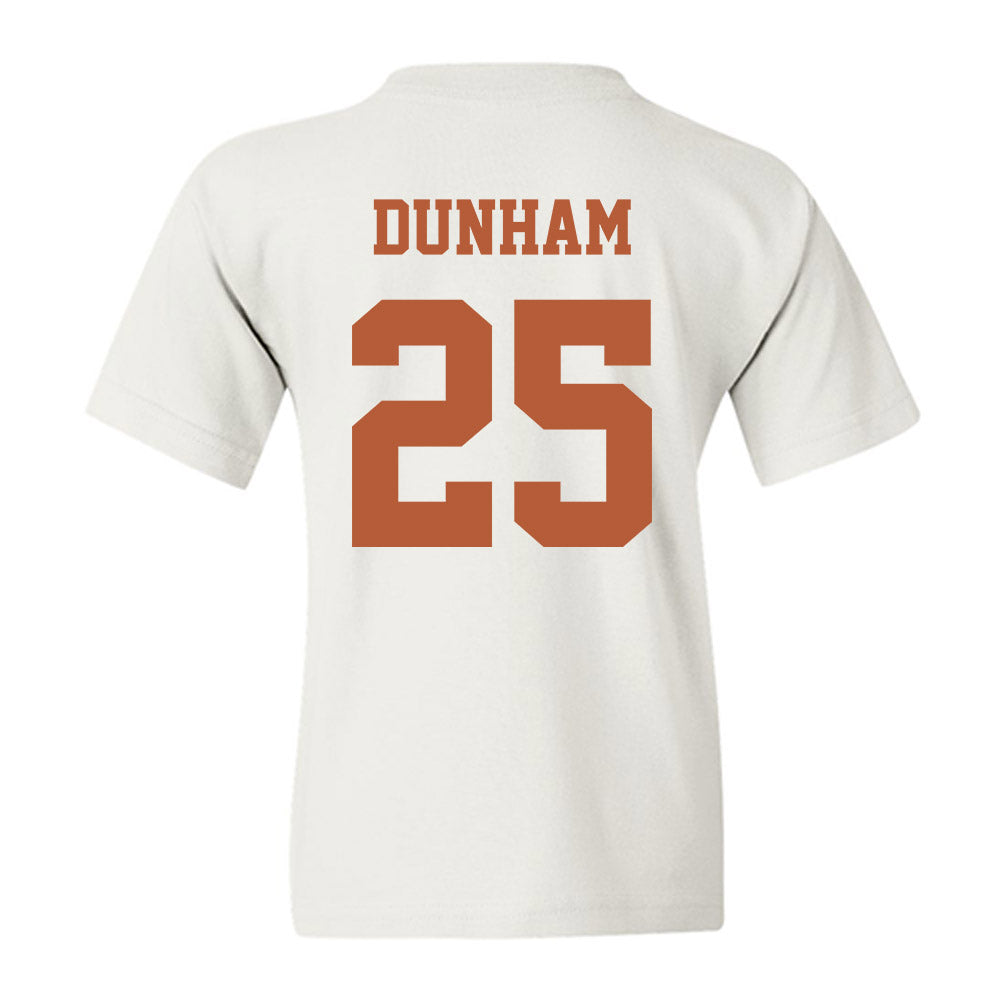 Texas - NCAA Football : Luke Dunham - Classic Shersey Youth T-Shirt-5