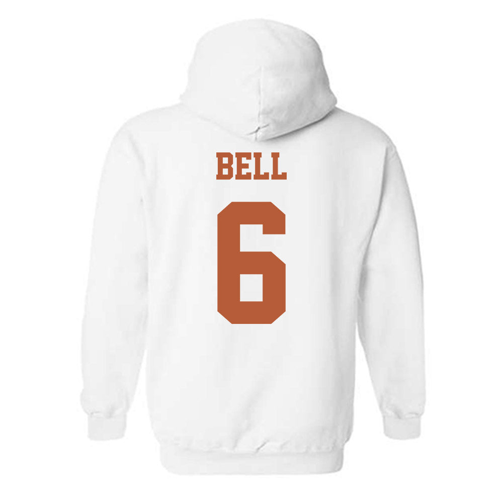 Texas - NCAA Football : Dia Bell - Classic Shersey Hooded Sweatshirt-4