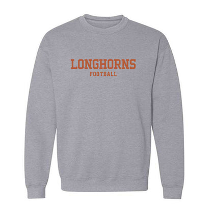 Texas - NCAA Football : Derrek Cooper jr - Classic Shersey Crewneck Sweatshirt-0