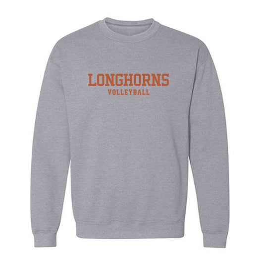 Texas - NCAA Women's Volleyball : Camille Presley - Classic Shersey Crewneck Sweatshirt-0