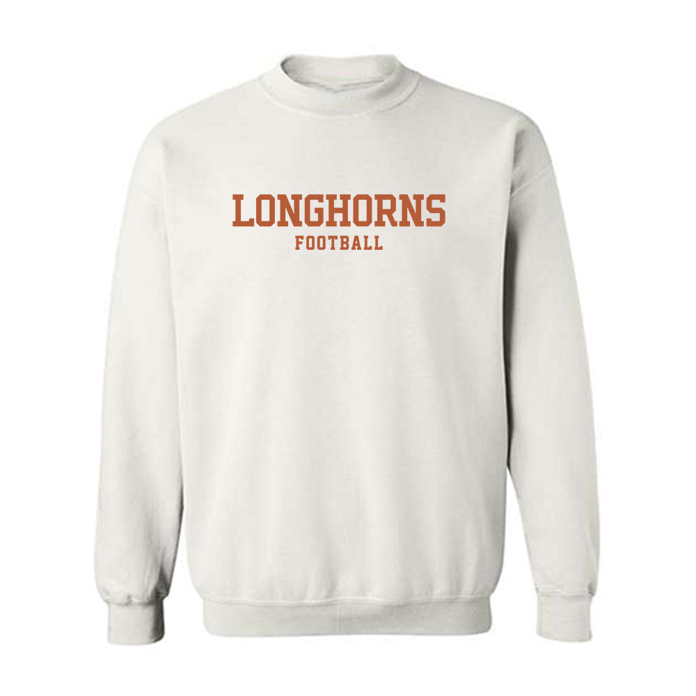 Texas - NCAA Football : Kosi Okpala - Classic Shersey Crewneck Sweatshirt-1