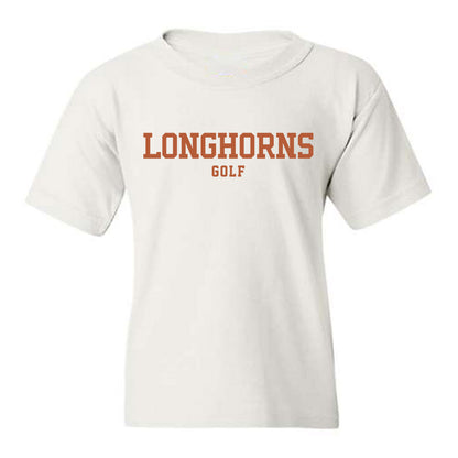Texas - NCAA Men's Golf : Adam Villanueva - Classic Shersey Youth T-Shirt-0