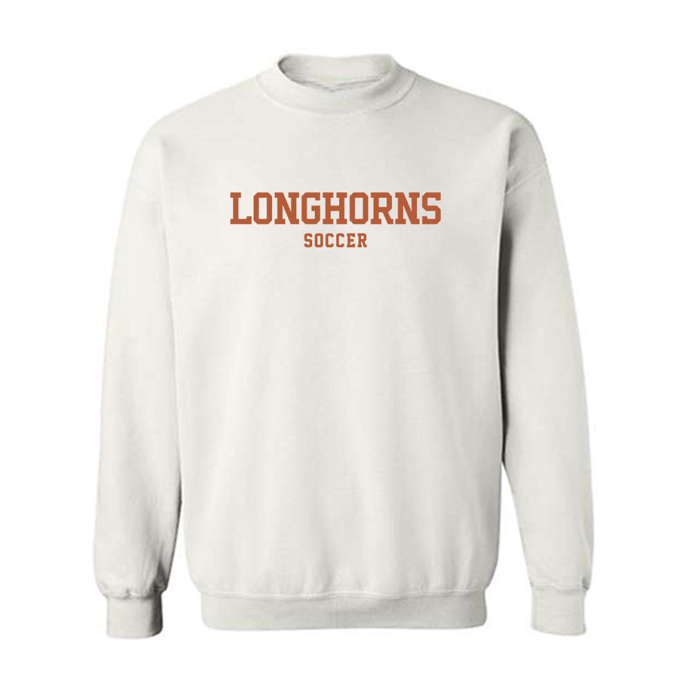 Texas - NCAA Women's Soccer : Paige Mouw - Classic Shersey Crewneck Sweatshirt-0