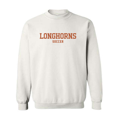 Texas - NCAA Women's Soccer : Paige Mouw - Classic Shersey Crewneck Sweatshirt-0