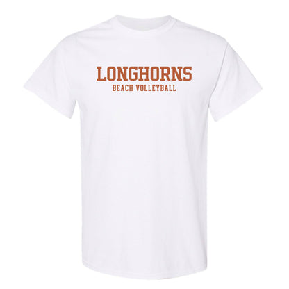 Texas - NCAA Beach Volleyball : Caroline Mackechnie - Classic Shersey T-Shirt-1