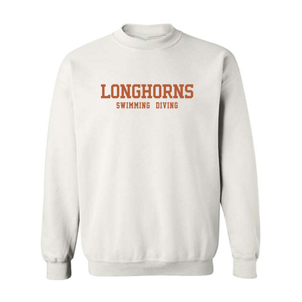Texas - NCAA Men's Swimming & Diving : Campbell McKean - Classic Shersey Crewneck Sweatshirt-1