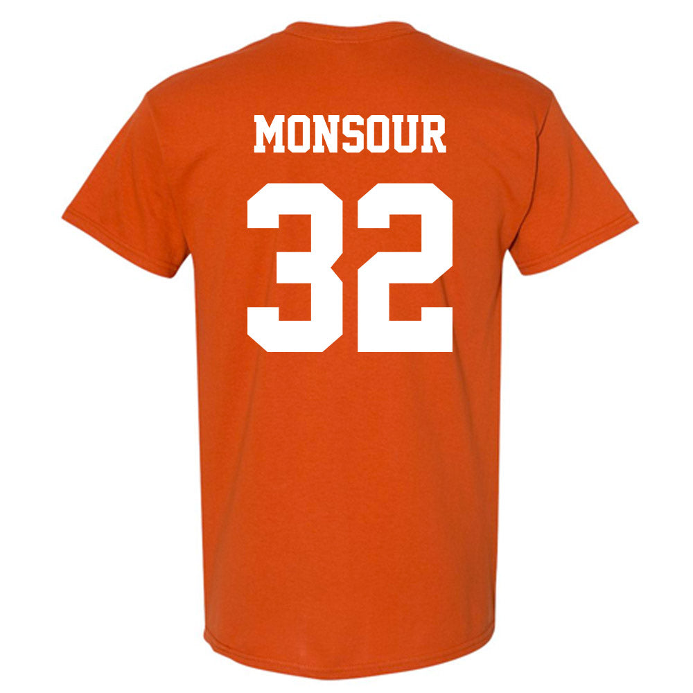 Texas - NCAA Baseball : Maddox Monsour - Classic Shersey T-Shirt-1