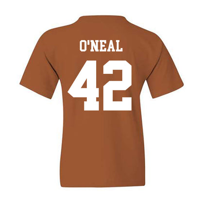 Texas - NCAA Football : Trott O'Neal - Classic Shersey Youth T-Shirt-1
