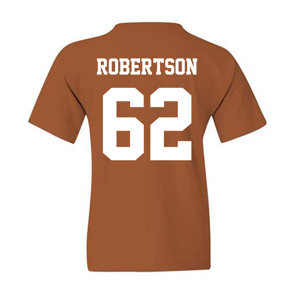 Texas - NCAA Football : Connor Robertson - Classic Shersey Youth T-Shirt-1