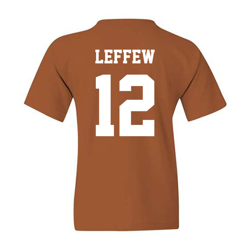 Texas - NCAA Baseball : Haiden Leffew - Classic Shersey Youth T-Shirt-1