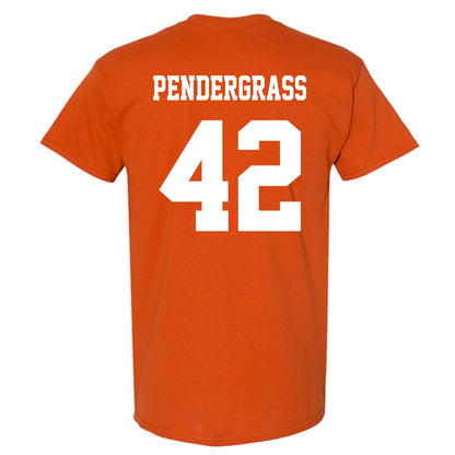 Texas - NCAA Baseball : Dariyan Pendergrass - Classic Shersey T-Shirt-1