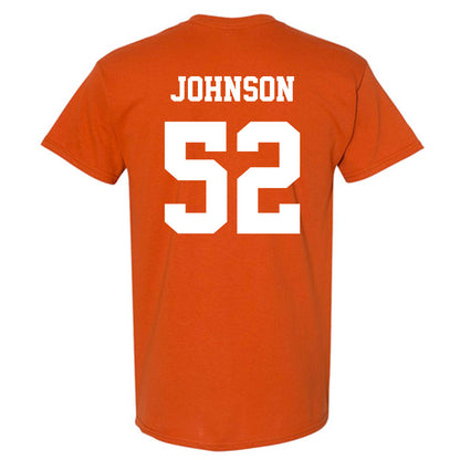 Texas - NCAA Football : James Johnson - Classic Shersey T-Shirt-1
