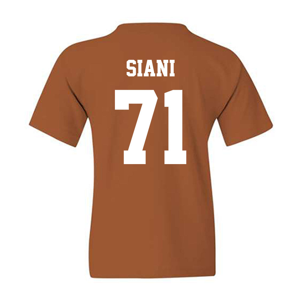 Texas - NCAA Football : Melvin Siani - Classic Shersey Youth T-Shirt-1