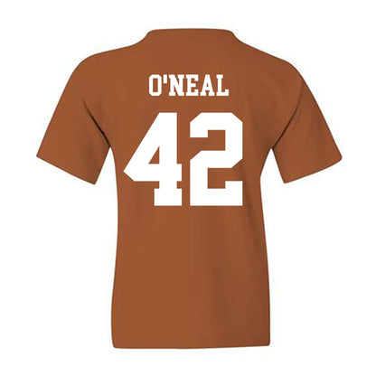 Texas - NCAA Football : Trott O'Neal - Classic Shersey Youth T-Shirt-1