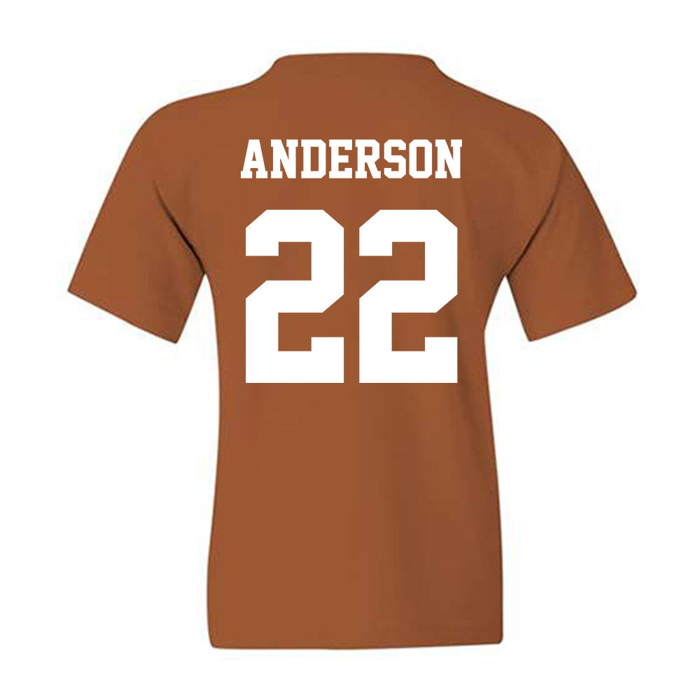 Texas - NCAA Women's Volleyball : Henley Anderson - Classic Shersey Youth T-Shirt-1