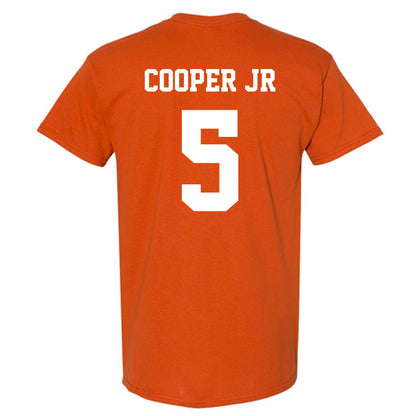 Texas - NCAA Football : Derrek Cooper jr - Classic Shersey T-Shirt-1