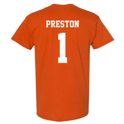 Texas - NCAA Women's Basketball : Bryanna Preston - Classic Shersey T-Shirt-1