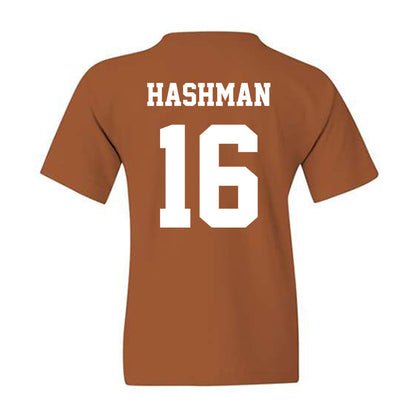 Texas - NCAA Beach Volleyball : Katie Hashman - Classic Shersey Youth T-Shirt-1