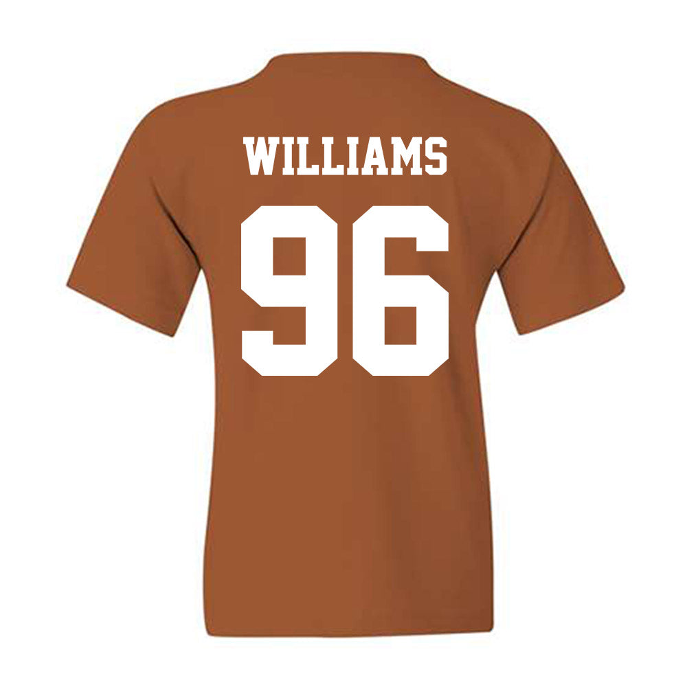 Texas - NCAA Football : Zion Williams - Classic Shersey Youth T-Shirt-1