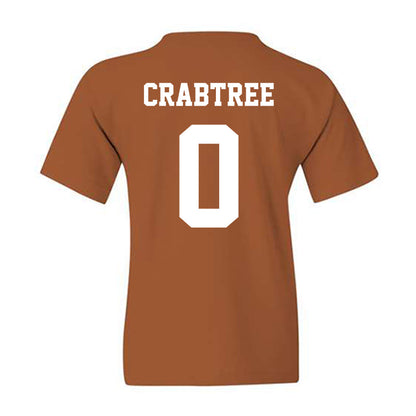 Texas - NCAA Softball : Caigan Crabtree - Classic Shersey Youth T-Shirt-1