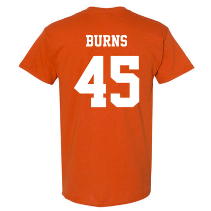 Texas - NCAA Baseball : Thomas Burns - Classic Shersey T-Shirt-1