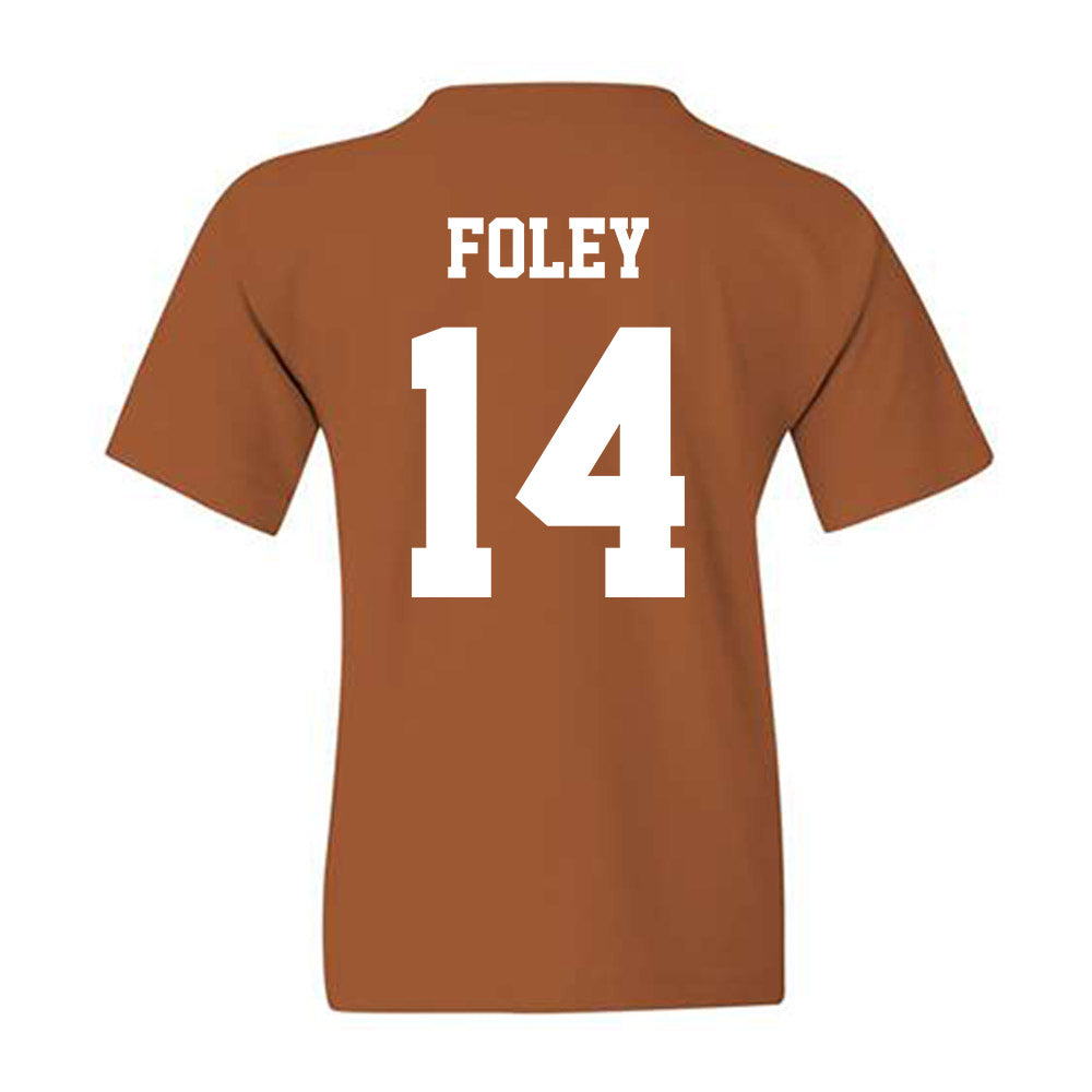 Texas - NCAA Women's Soccer : Lola Foley - Classic Shersey Youth T-Shirt-1