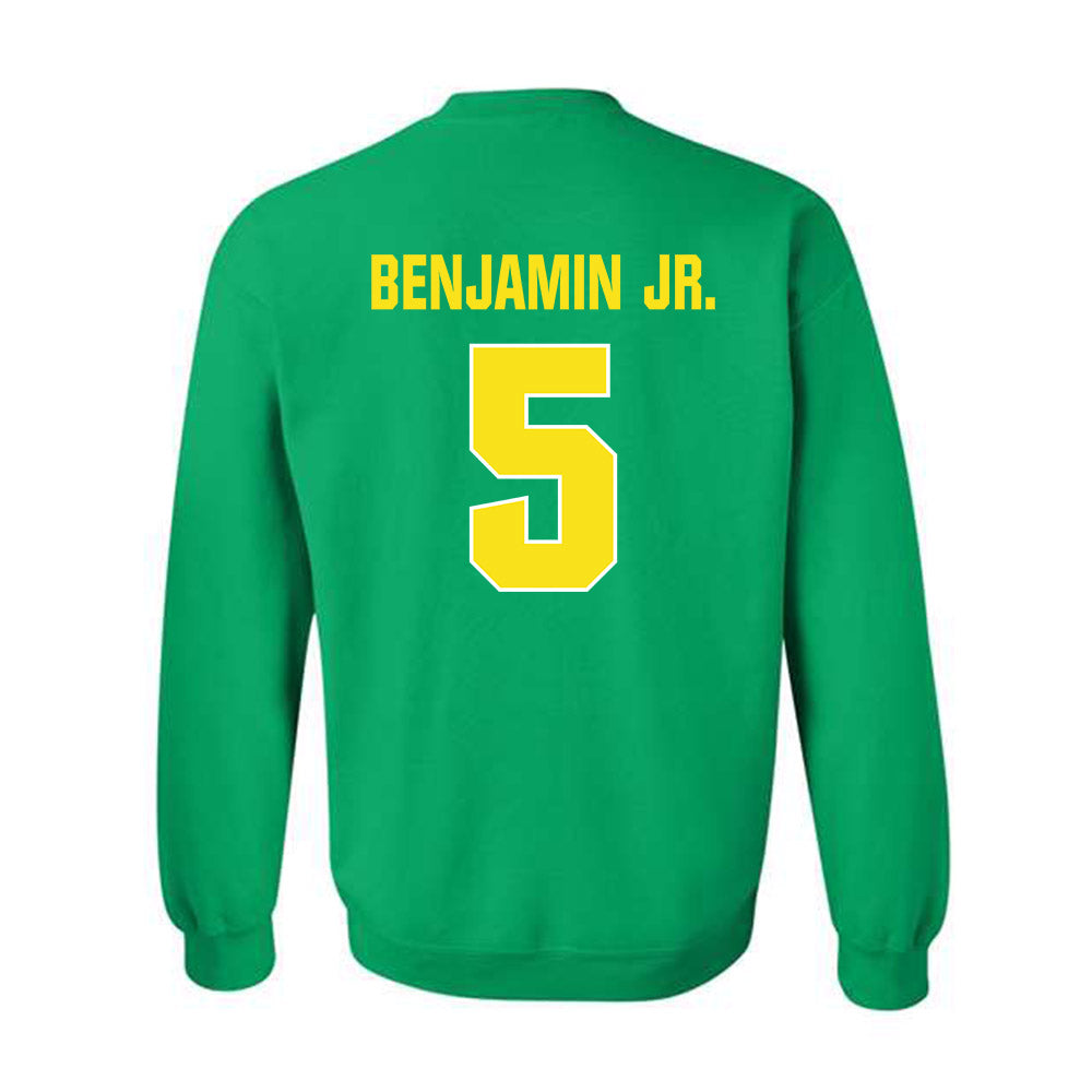 Oregon - NCAA Football : Davon Benjamin Jr. - Sports Shersey Crewneck Sweatshirt-1