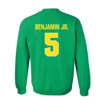 Oregon - NCAA Football : Davon Benjamin Jr. - Sports Shersey Crewneck Sweatshirt-1