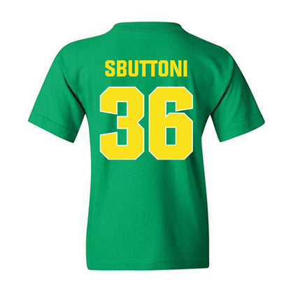 Oregon - NCAA Football : Michael Sbuttoni - Sports Shersey Youth T-Shirt-1