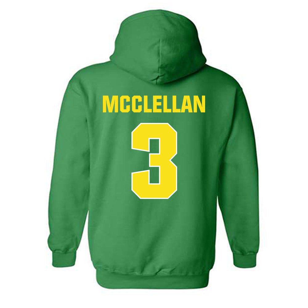 Oregon - NCAA Football : Jeremiah Mcclellan - Sports Shersey Hooded Sweatshirt-1
