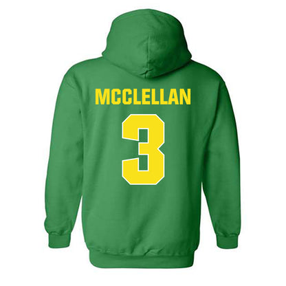 Oregon - NCAA Football : Jeremiah Mcclellan - Sports Shersey Hooded Sweatshirt-1