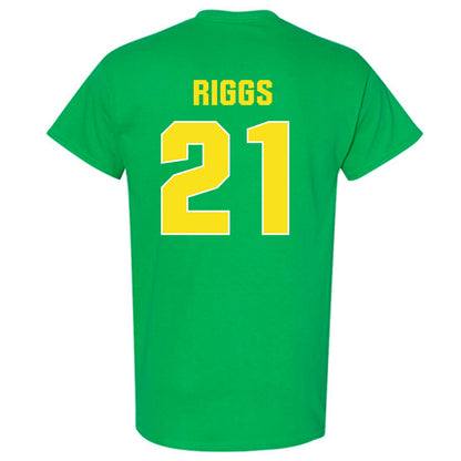 Oregon - NCAA Football : Da'Jaun Riggs - Sports Shersey T-Shirt-1