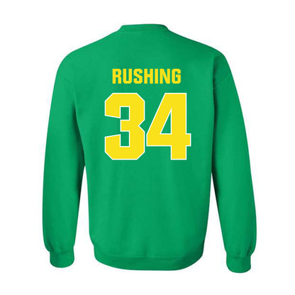 Oregon - NCAA Football : Cruz Rushing - Sports Shersey Crewneck Sweatshirt-1