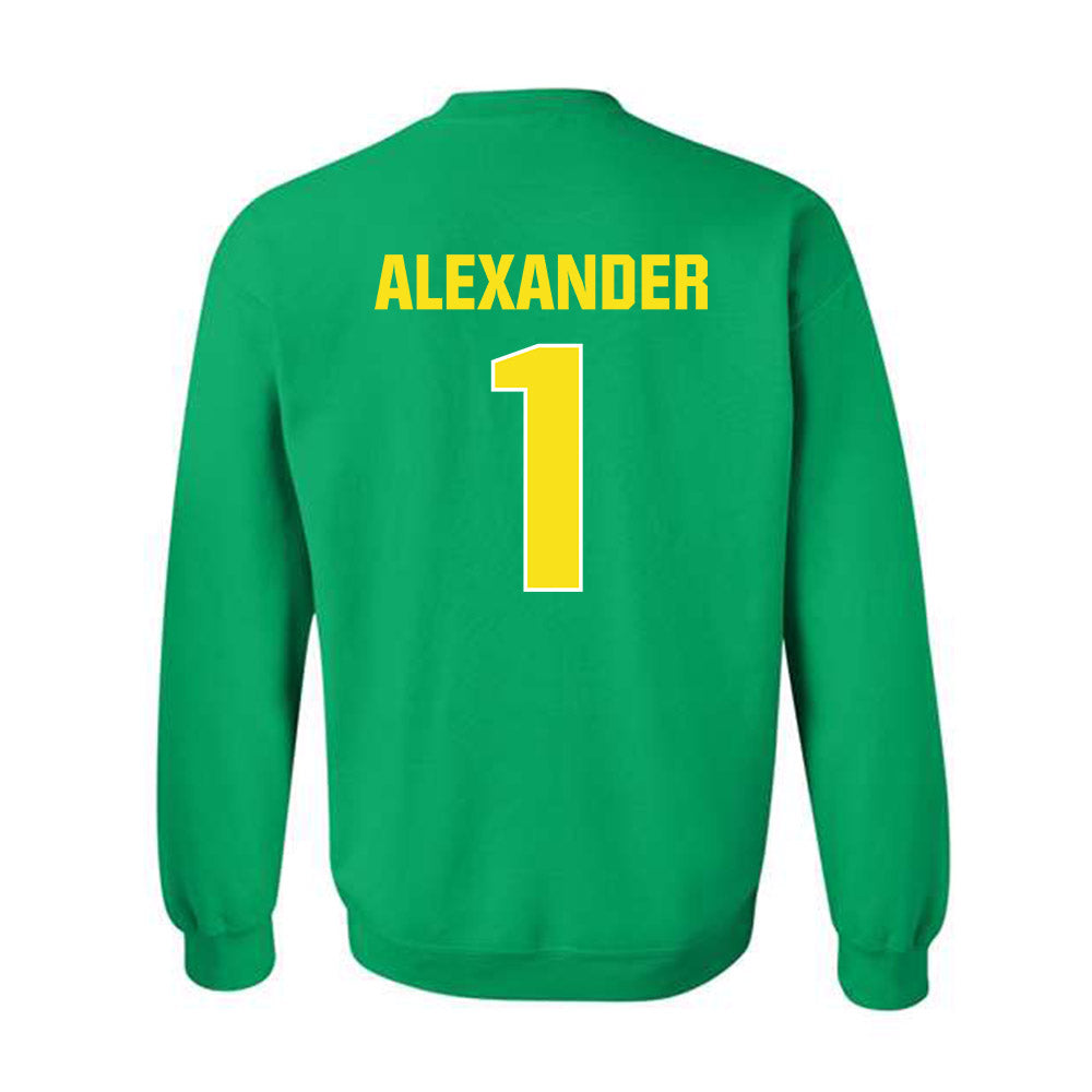 Oregon - NCAA Football : Bear Alexander - Sports Shersey Crewneck Sweatshirt-1