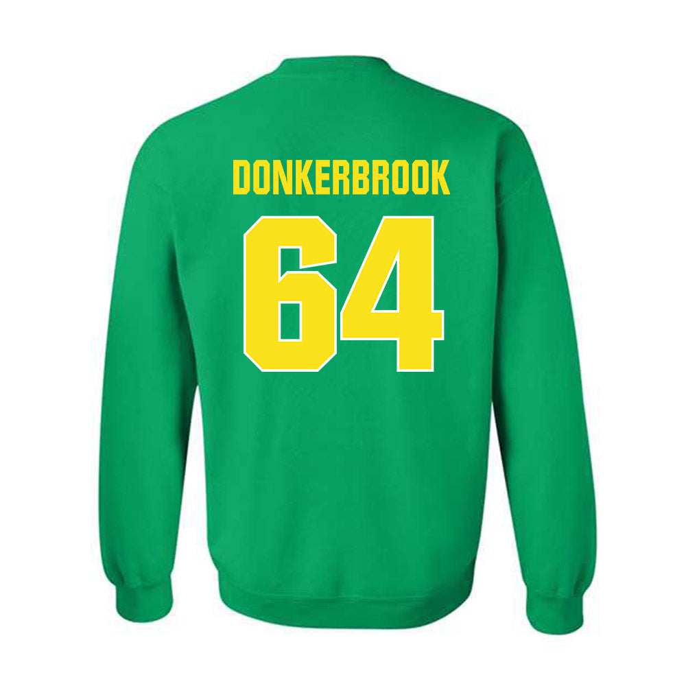 Oregon - NCAA Football : Thomas Donkerbrook - Sports Shersey Crewneck Sweatshirt-1
