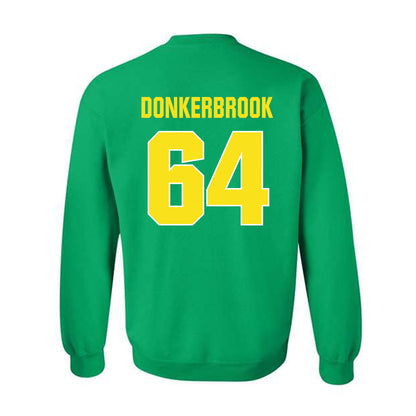 Oregon - NCAA Football : Thomas Donkerbrook - Sports Shersey Crewneck Sweatshirt-1